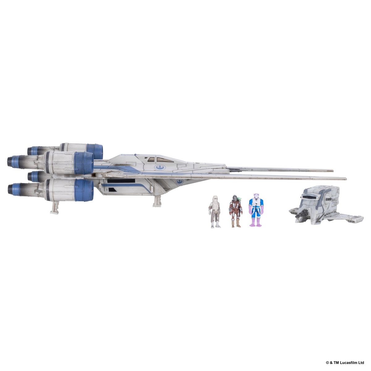 TMAG U-wing vs. INT-4 Interceptor Micro Galaxy Deluxe Vehicle Play Set 3