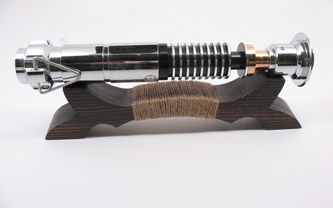 New Star Wars Lightsaber Stand Hilt Holder Desktop Display Mount available now!