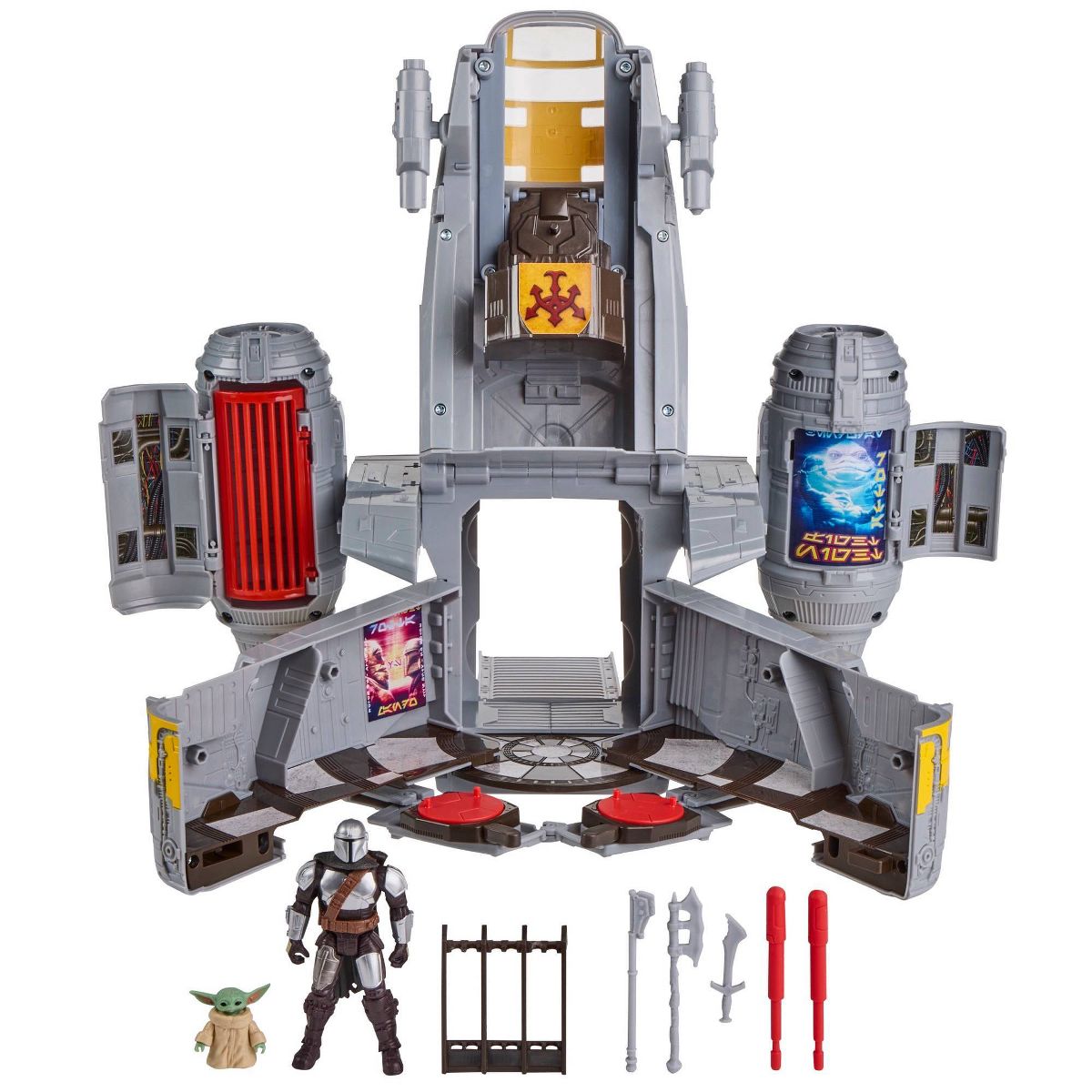 TMAG ActionVerse Mandalorian Razor Crest Play Set 4