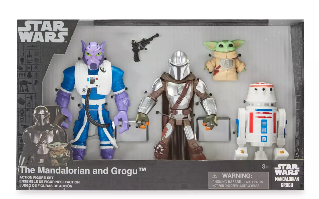 New The Mandalorian and Grogu Action Figure 4-Pack Set available now!