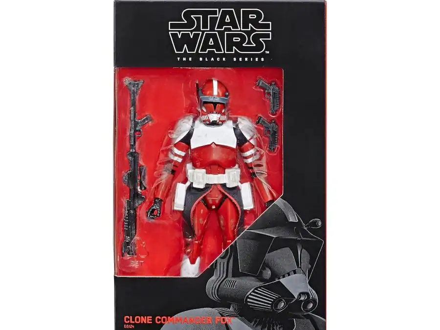 New Star Wars Black Series Clone Commander Fox Figure available now!