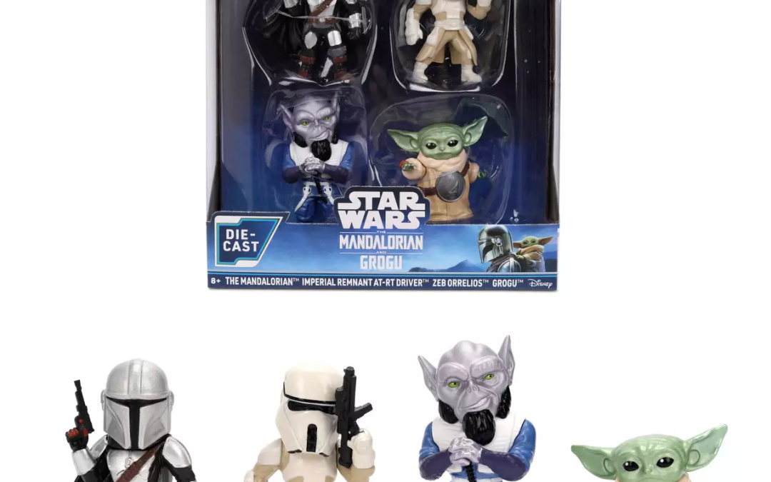 New The Mandalorian and Grogu Die-Cast Figure 4-Pack Set available now!