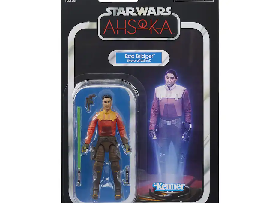 New Star Wars Ahsoka Ezra Bridger Vintage Figure available now!