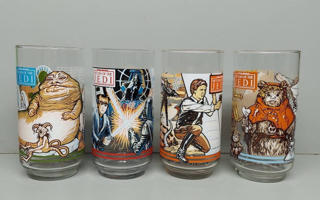 New Return of the Jedi Tumblers Drinking Glasses 4-Pack Set available now!