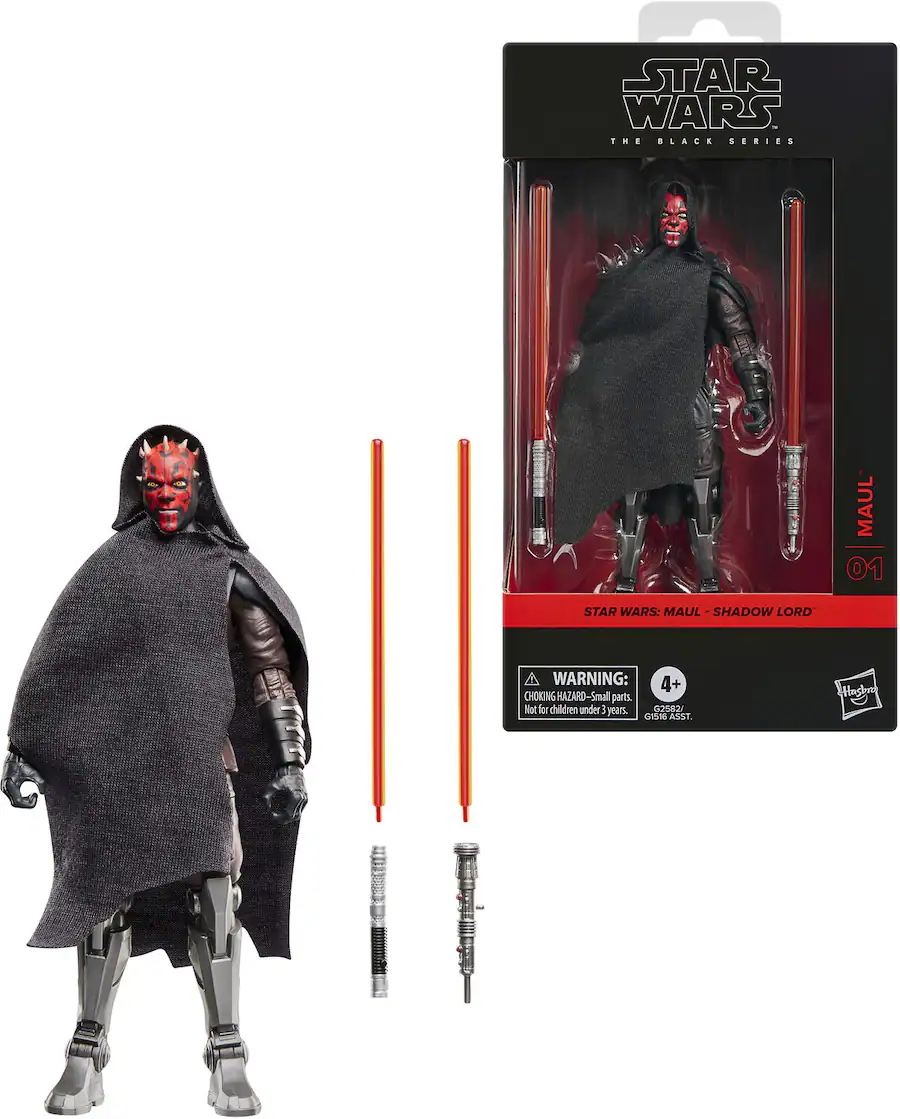 SWMSL Black Series Darth Maul Figure 1