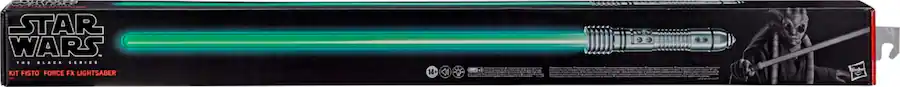 SW The Black Series Kit Fisto Force FX Lightsaber 1