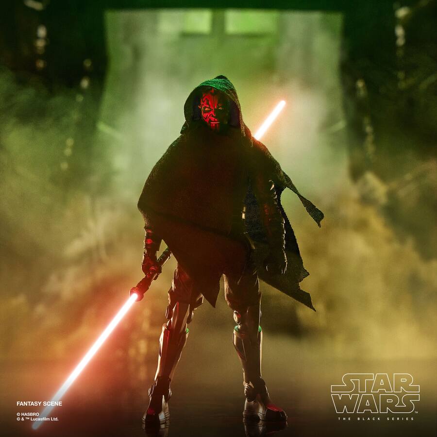 SWMSL Black Series Darth Maul Figure 2