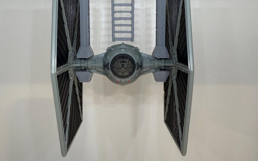New Star Wars Micro Galaxy Squadron 3D Printed Imperial Tie Fighter Hanger available now!