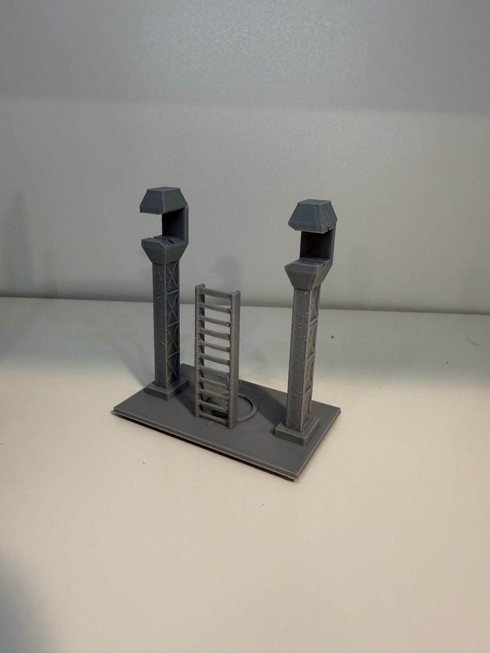 SW Micro Galaxy Squadron 3D Printed Imperial Tie Fighter Hanger 2
