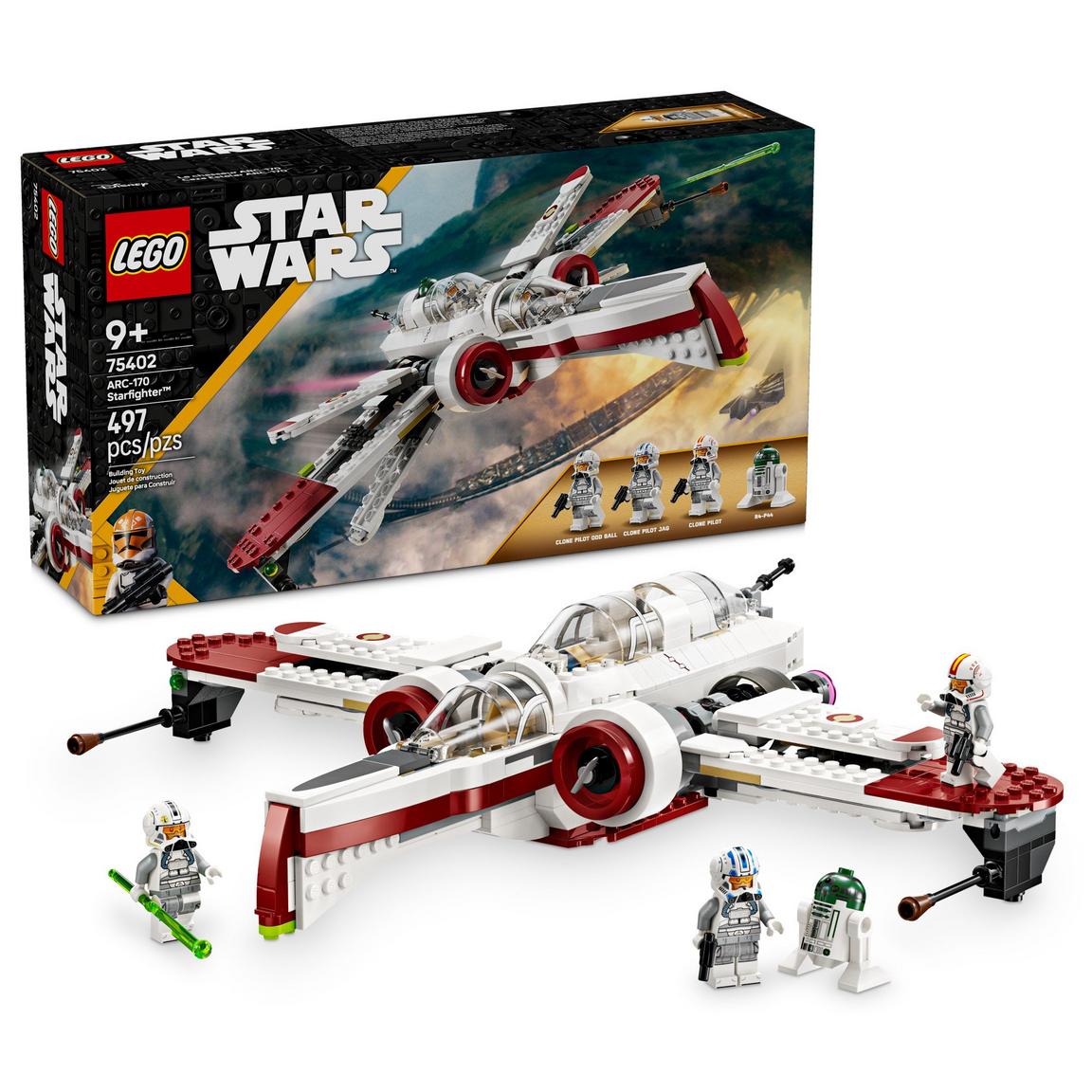 ROTS ARC-170 Starfighter Lego Set 1