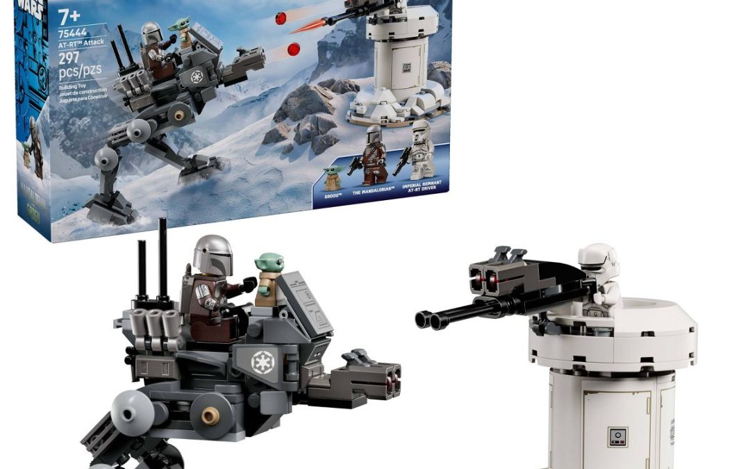 New The Mandalorian and Grogu AT-RT Attack Lego Set available now!