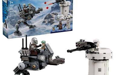 New The Mandalorian and Grogu AT-RT Attack Lego Set available now!