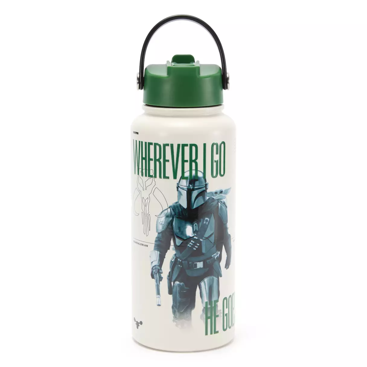TMAG Stainless Steel Water Bottle with Built-In Straw 1