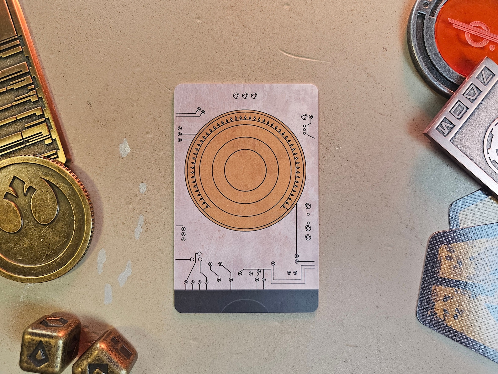 ANH Inspired Death Star Plans NFC Card 1