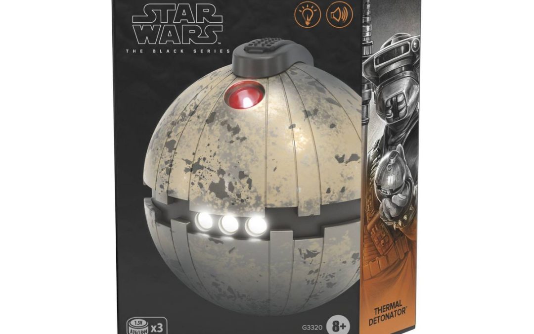 New Return of the Jedi The Black Series Electronic Thermal Detonator Toy available now!