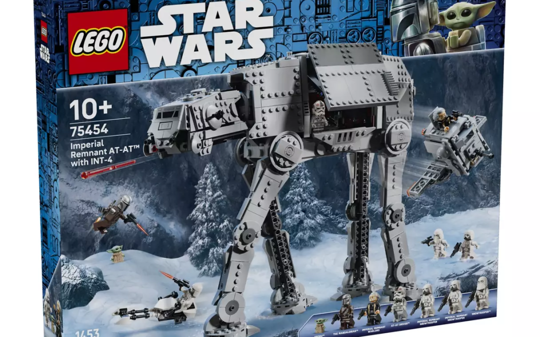 New The Mandalorian and Grogu Imperial Remnant AT-AT with INT-4 Lego Set available now!
