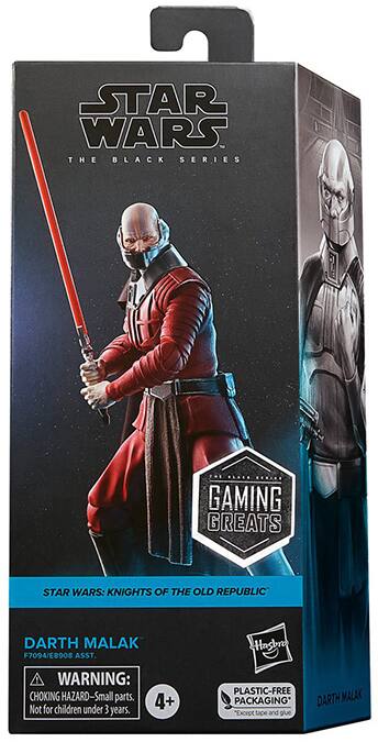 New Knights of the Old Republic Black Series Gaming Greats Darth Malak Figure available now!