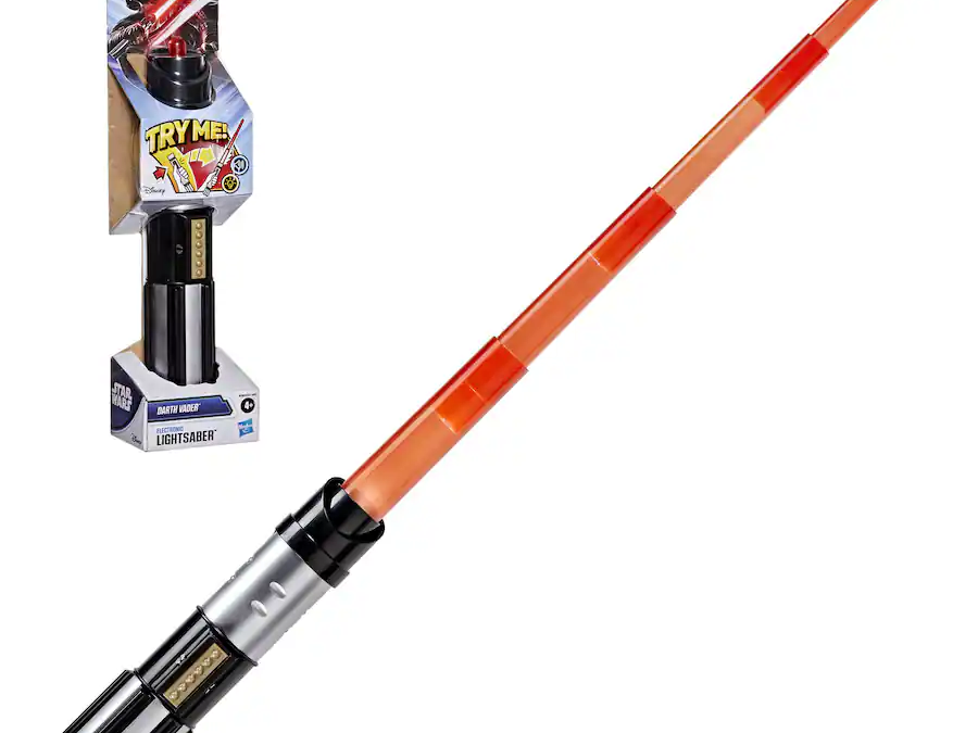 New Star Wars Darth Vader Electronic Lightsaber Collectable Toy available now!