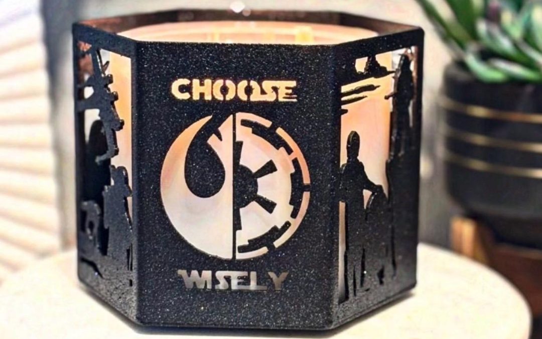 New Star Wars Stainless Steel Candle Holder available now!