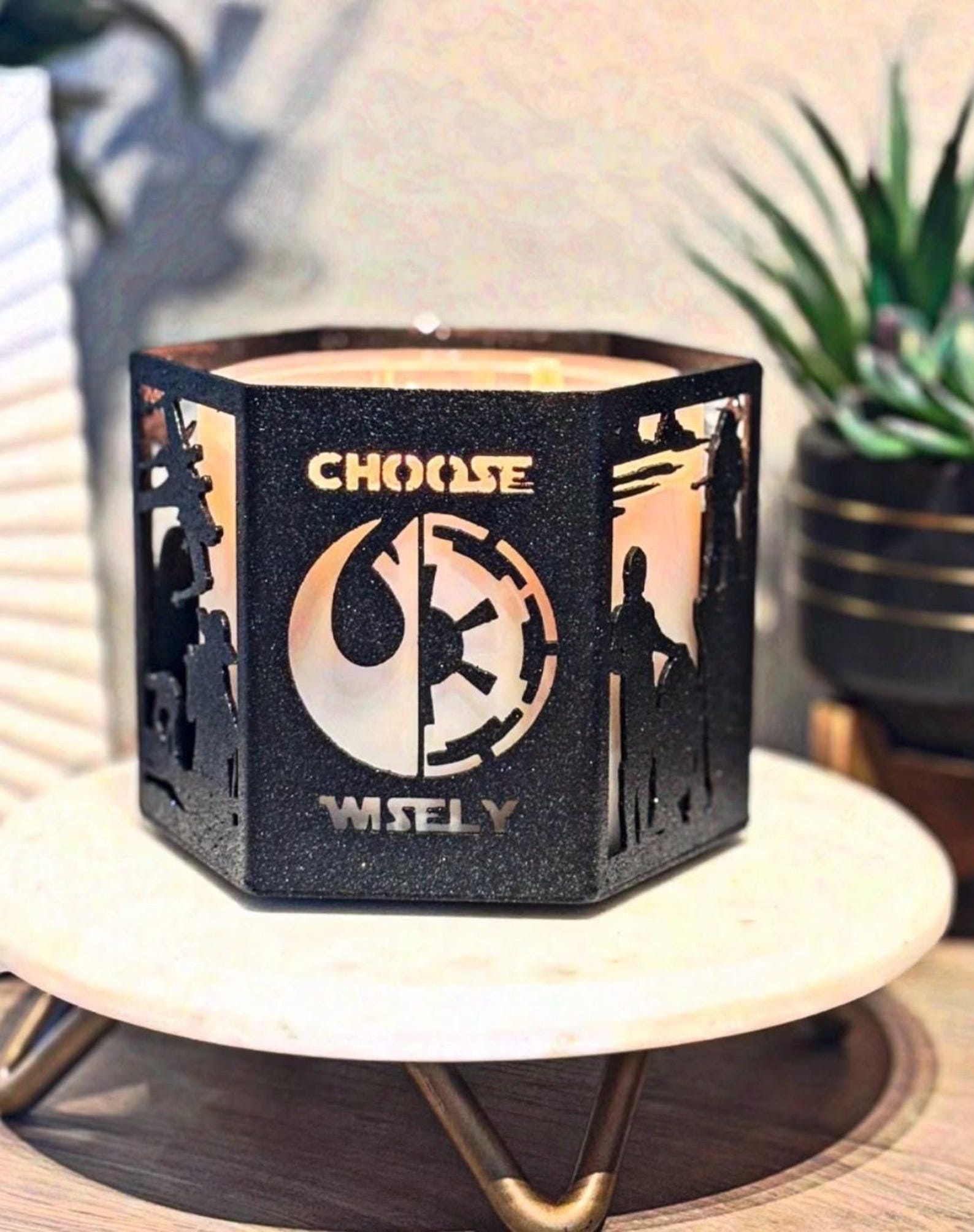 SW Stainless Steel Candle Holder 4