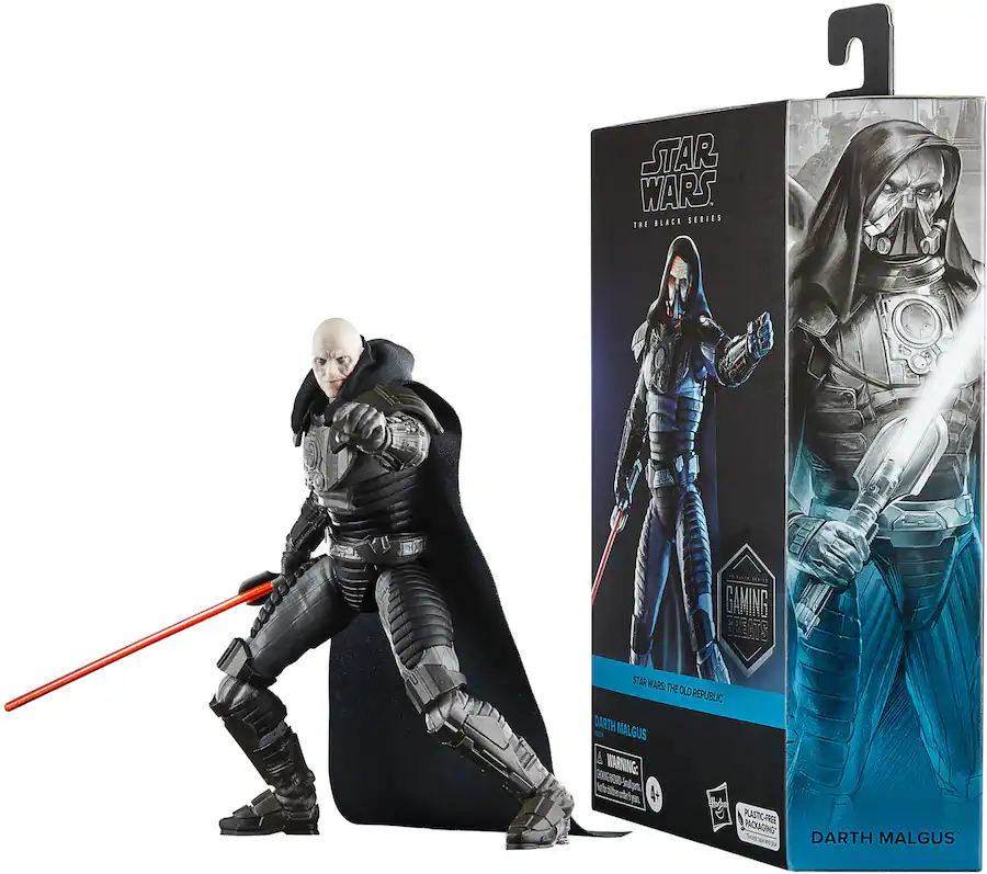 TOR Gaming Greats Darth Malgus Black Series Figure 1