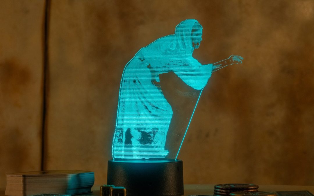 New A New Hope Princess Leia Hologram LED Engraved Acrylic Night Light available now!