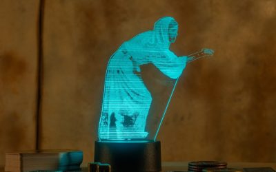 New A New Hope Princess Leia Hologram LED Engraved Acrylic Night Light available now!