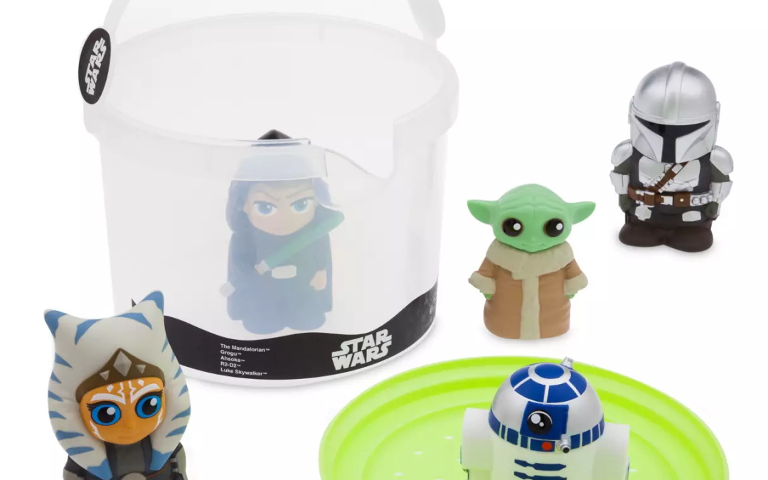 New The Mandalorian Character Figure Bath Toy Set available now!