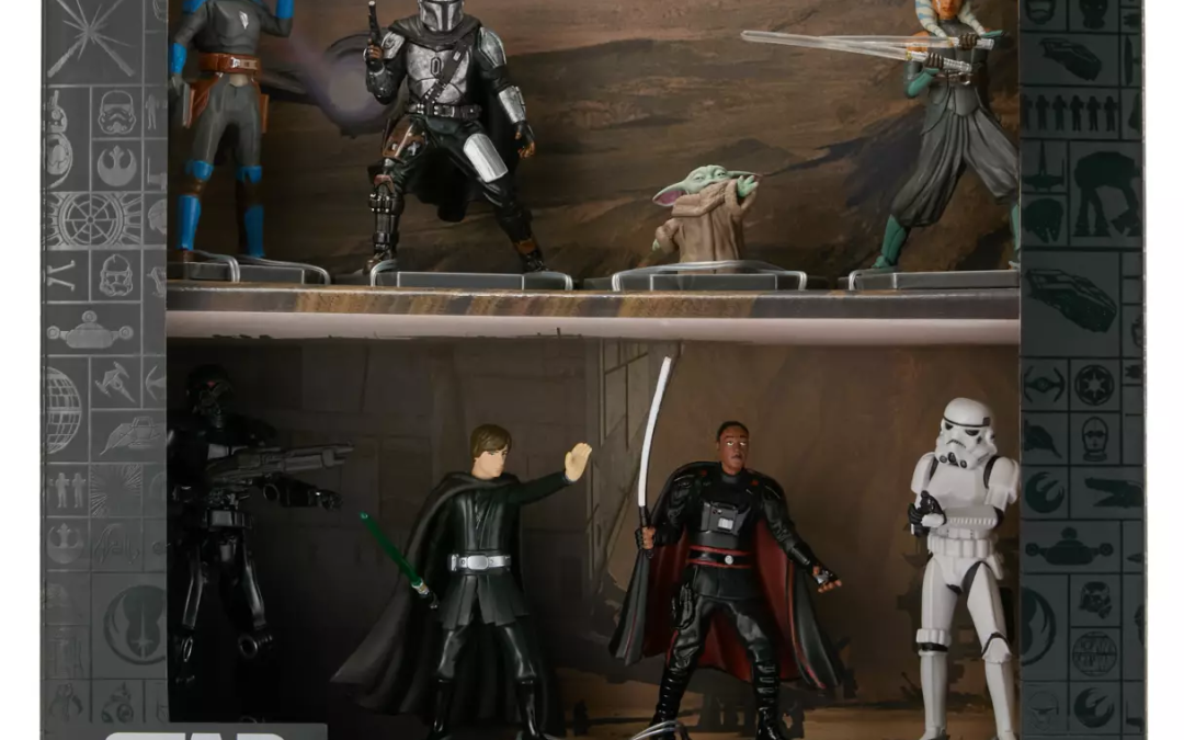 New The Mandalorian Character Figurine 8-Pack Set available now!