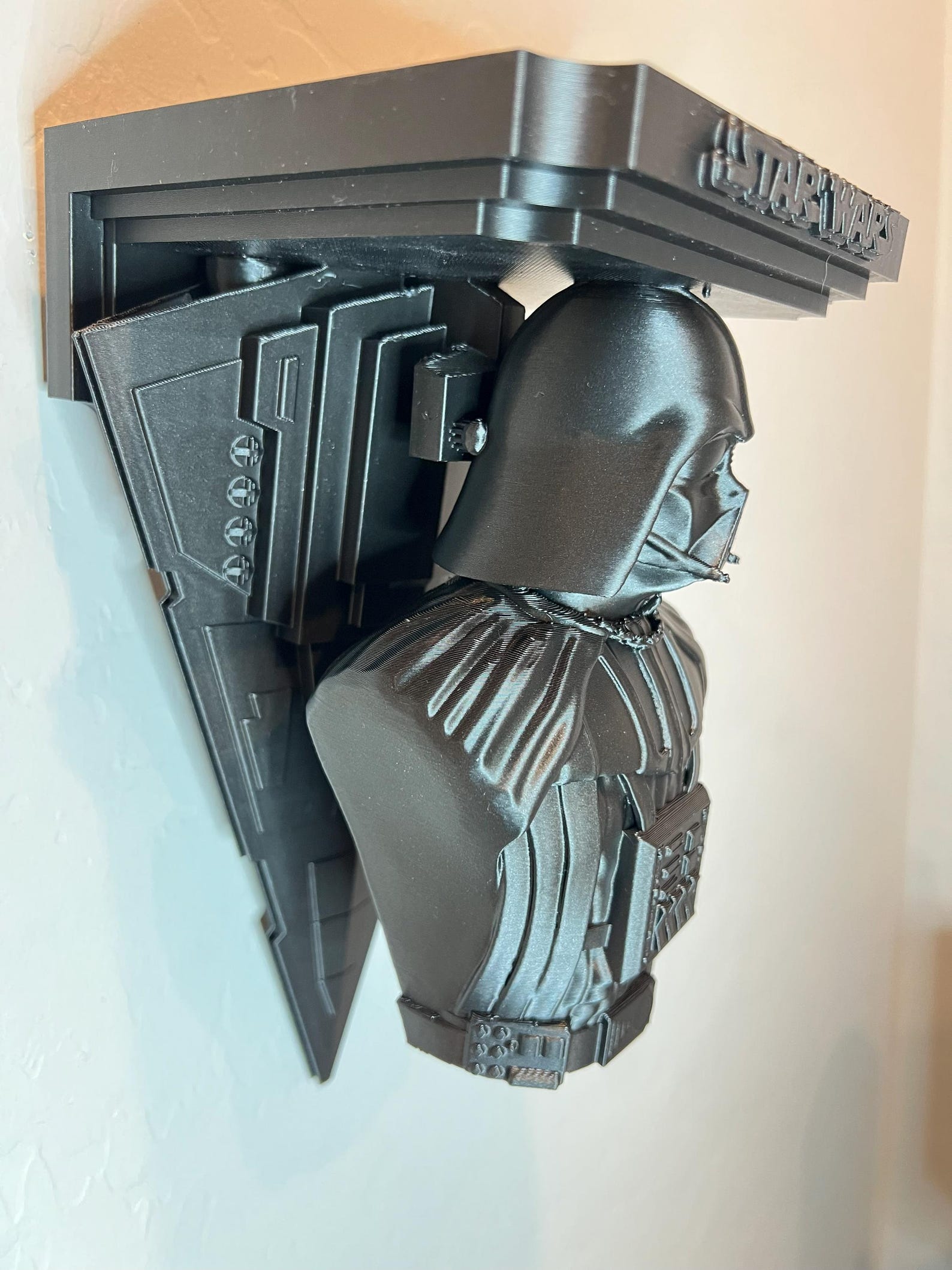 SW Darth Vader Destroyer Like Collectible Wall Decor Shelf 3