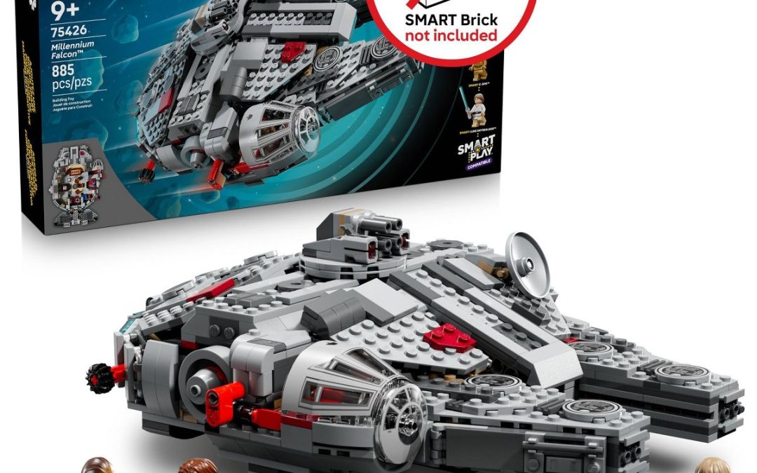 New A New Hope Millennium Falcon Smart Play Lego Building Set available now!