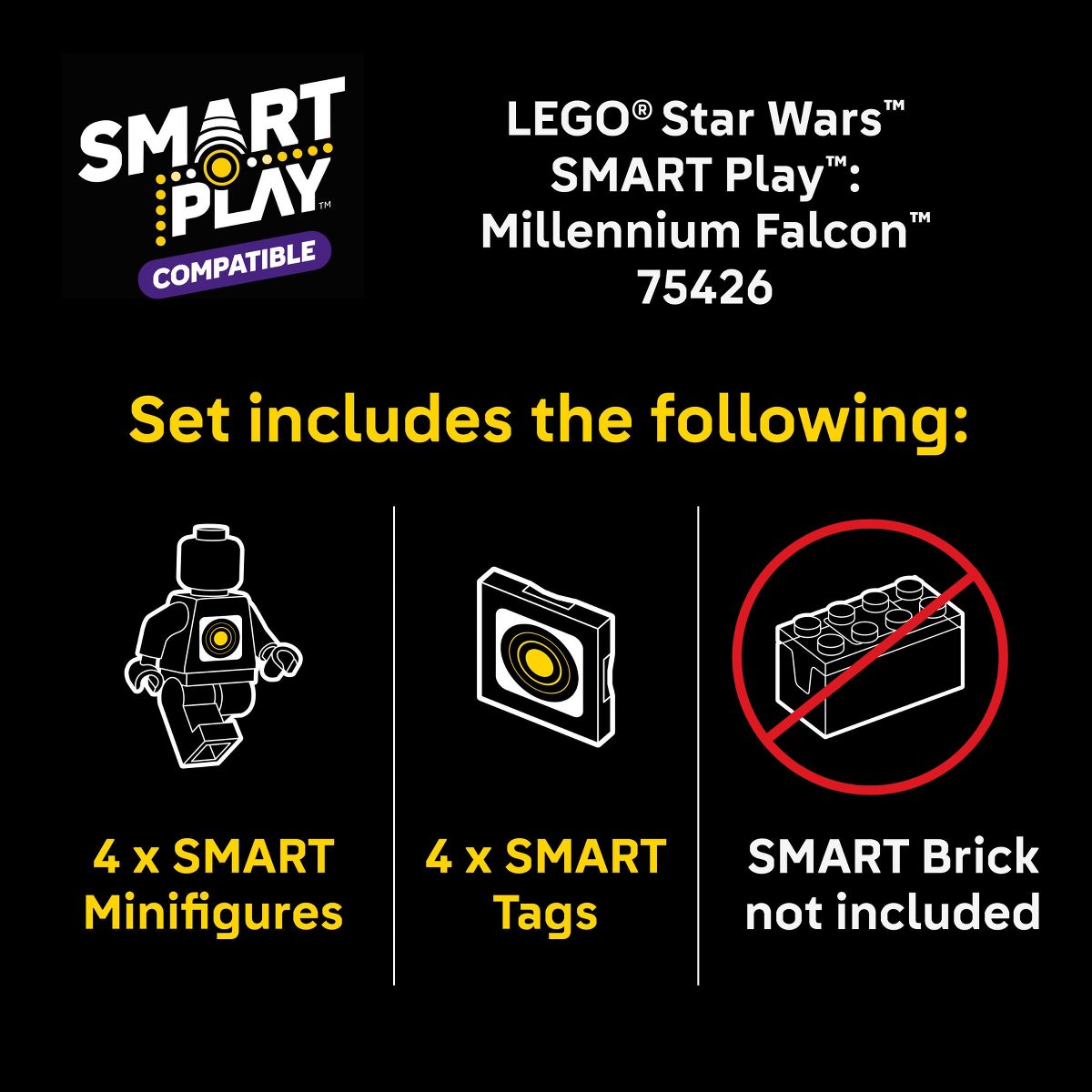 ANH Millennium Falcon Smart Play Lego Building Set 2