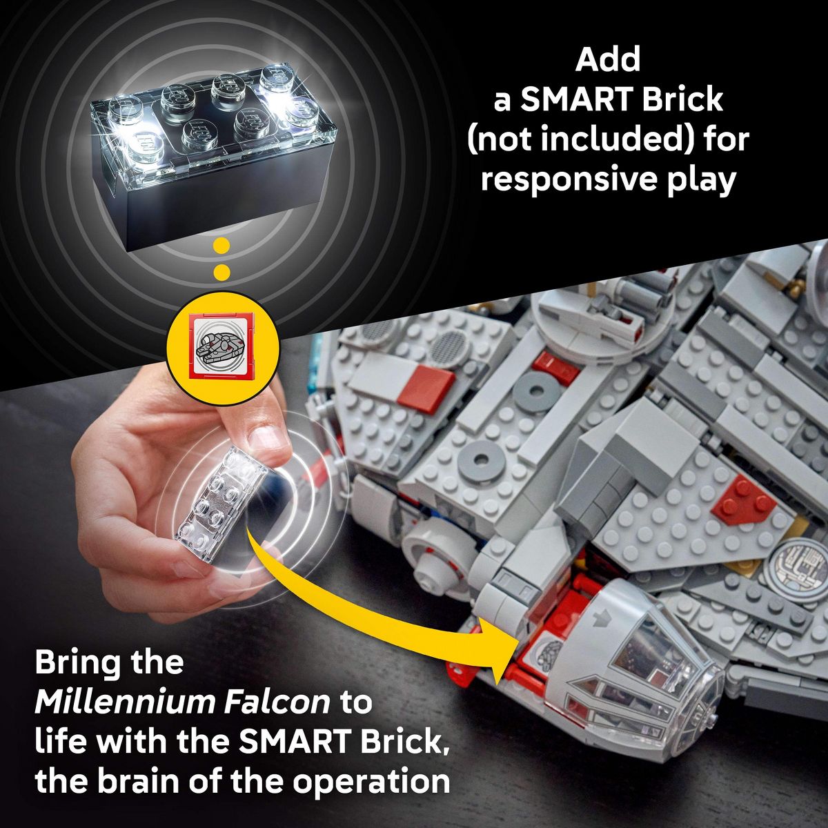 ANH Millennium Falcon Smart Play Lego Building Set 3