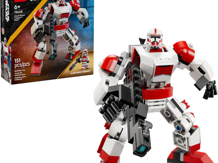 New Star Wars Clone Shock Trooper Mech Lego Set available now!