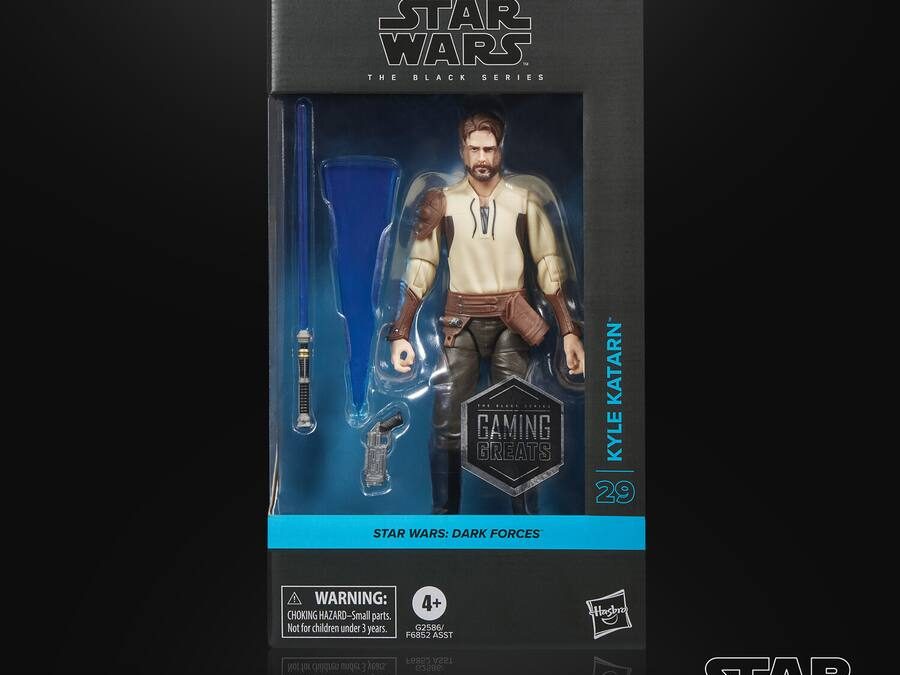 New Star Wars: Dark Forces Gaming Greats Black Series Kyle Katarn Figure available now!